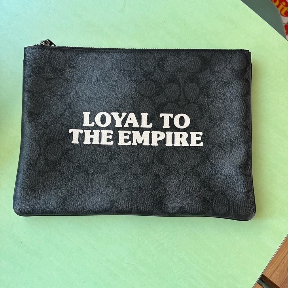 Star Wars x Coach Large Pouch NWOT